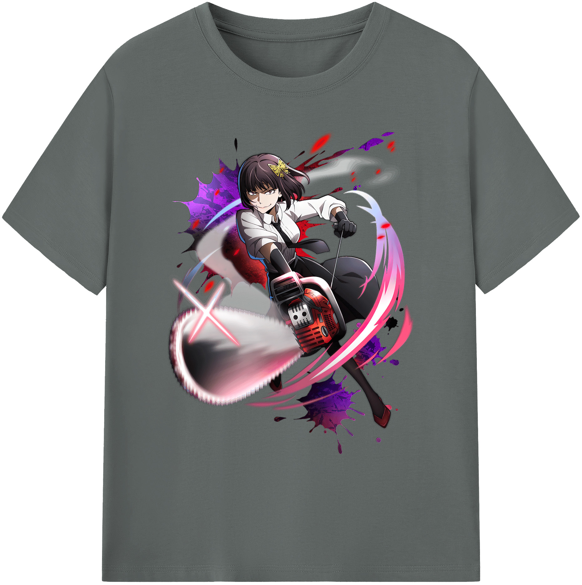 （画像用） 文豪ストレイドッグス Bungo Stray Dogs 綿100％ メンズ半袖Tシャツ｜肌触りやわらか＆通気性